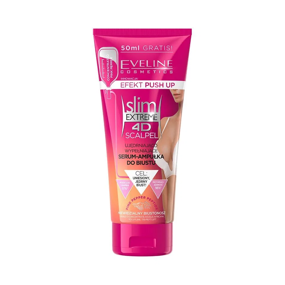 Укрепляющая и увеличивающая сыворотка-ампула для груди «Slim Extreme 4D» от Eveline Cosmetics Eveline Cosmetics