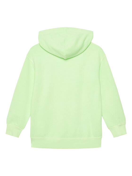 Свободный крой толстовки 3WITC204G United Colors Of Benetton, зеленый — фото 2