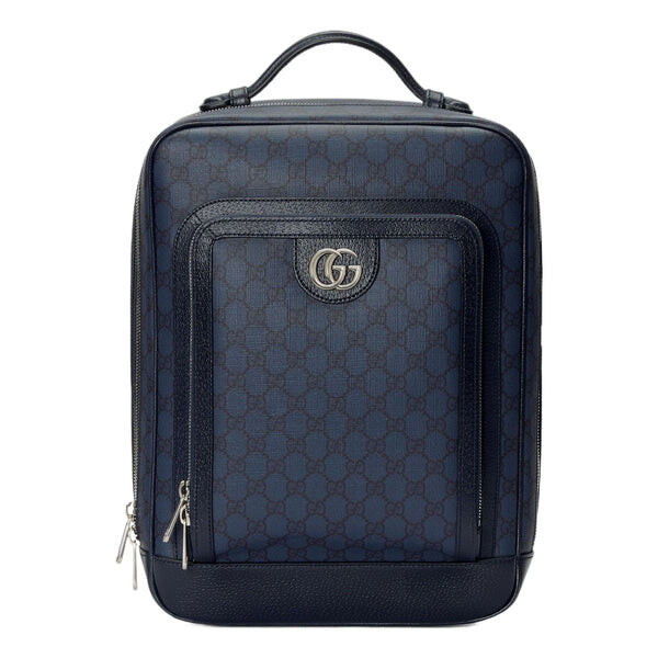 

Сумка mini gg canvas medium backpack 'blue black' Gucci, синий