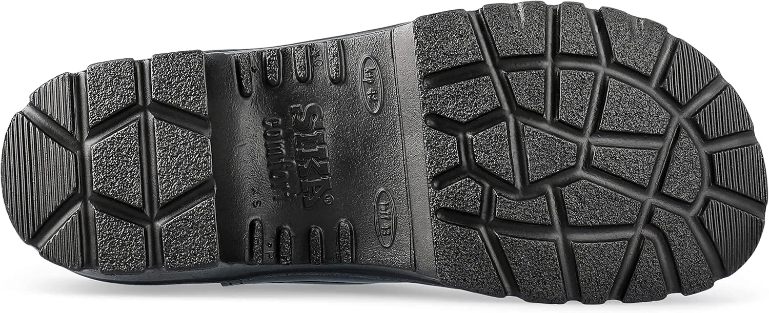 Сабо SIKA 29 с закрытым каблуком, полиуретановой подошвой и подошвой KN S3, Black — фото 4