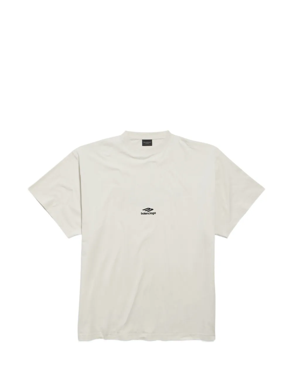 

Футболка с логотипом 3B Sports Icon Balenciaga, бежевый