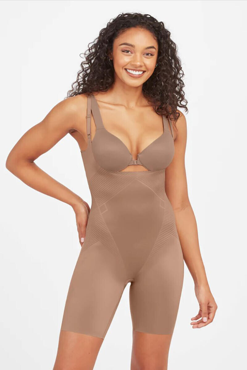 

Боди Shaper с ножками Spanx, светло-бежевый