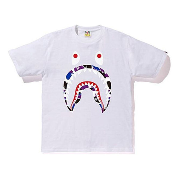 

Футболка hongkong 13th anniversary shark t-shirt 'white' A Bathing Ape, белый