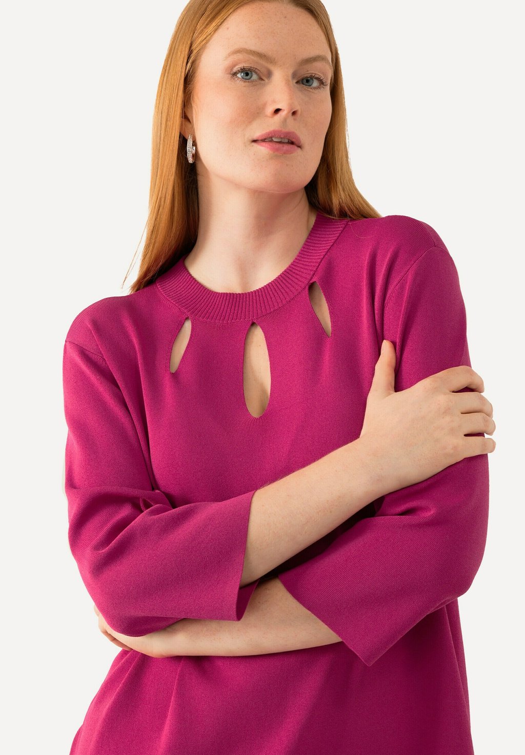 

Джемпер Ulla Popken, фиолетовый