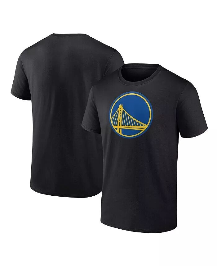 

Мужская черная футболка с логотипом Golden State Warriors Primary Fanatics, черный