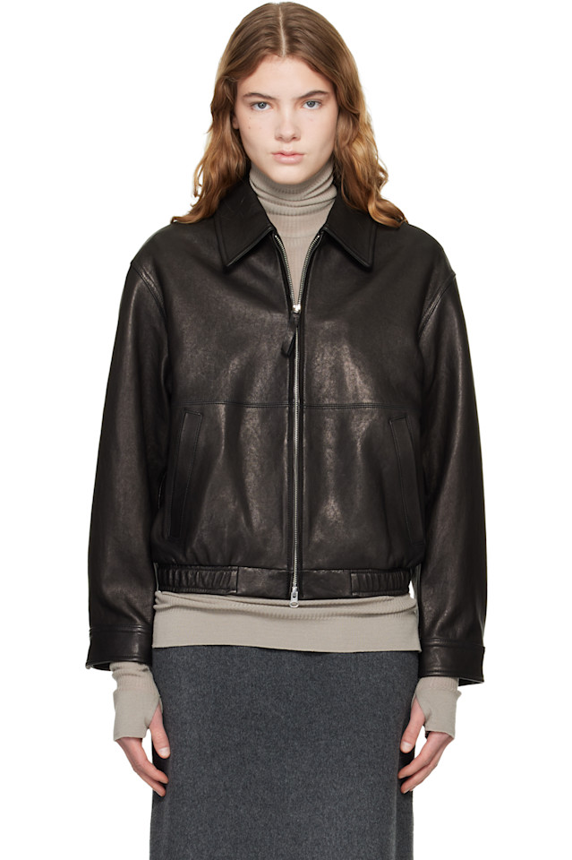 

Кожаная куртка Drizzler Dunst, черный