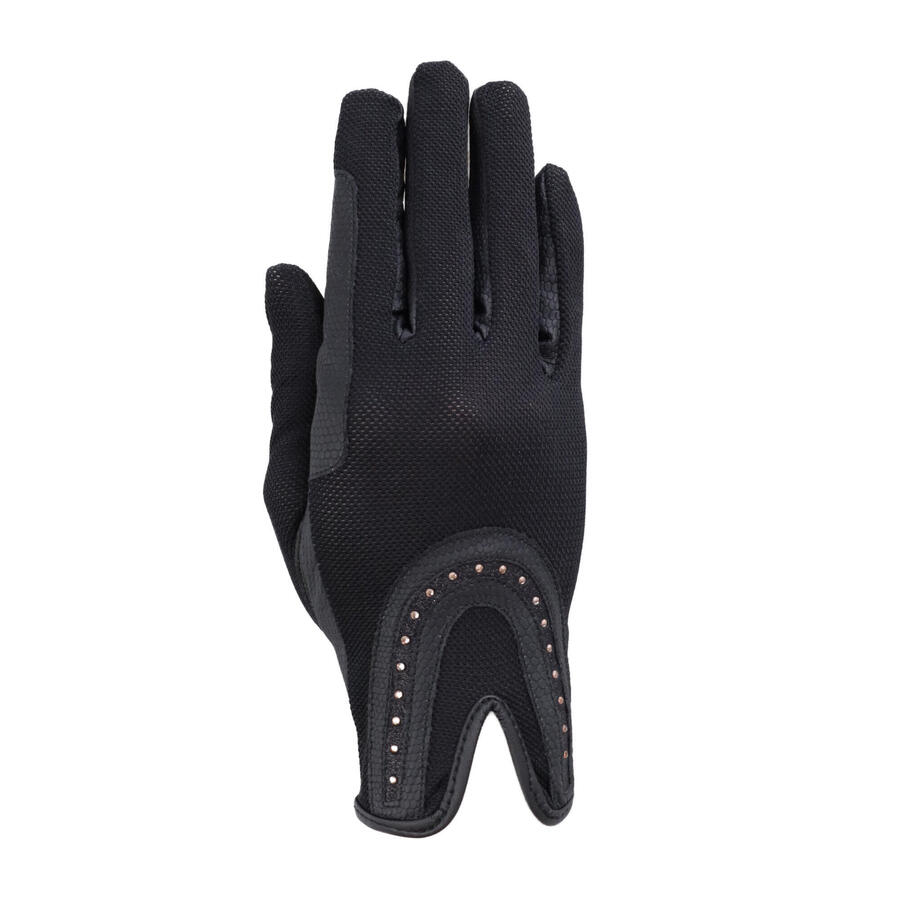 

Перчатки для верховой езды RSL Riders Touch Good Luck с пайетками