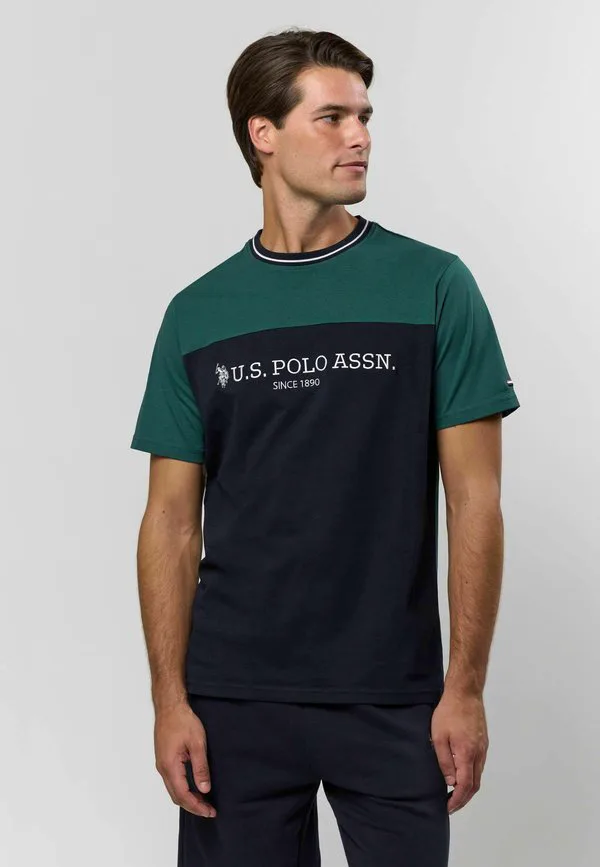 Футболка с принтом умкарло U.S. Polo Assn., Mediterranea