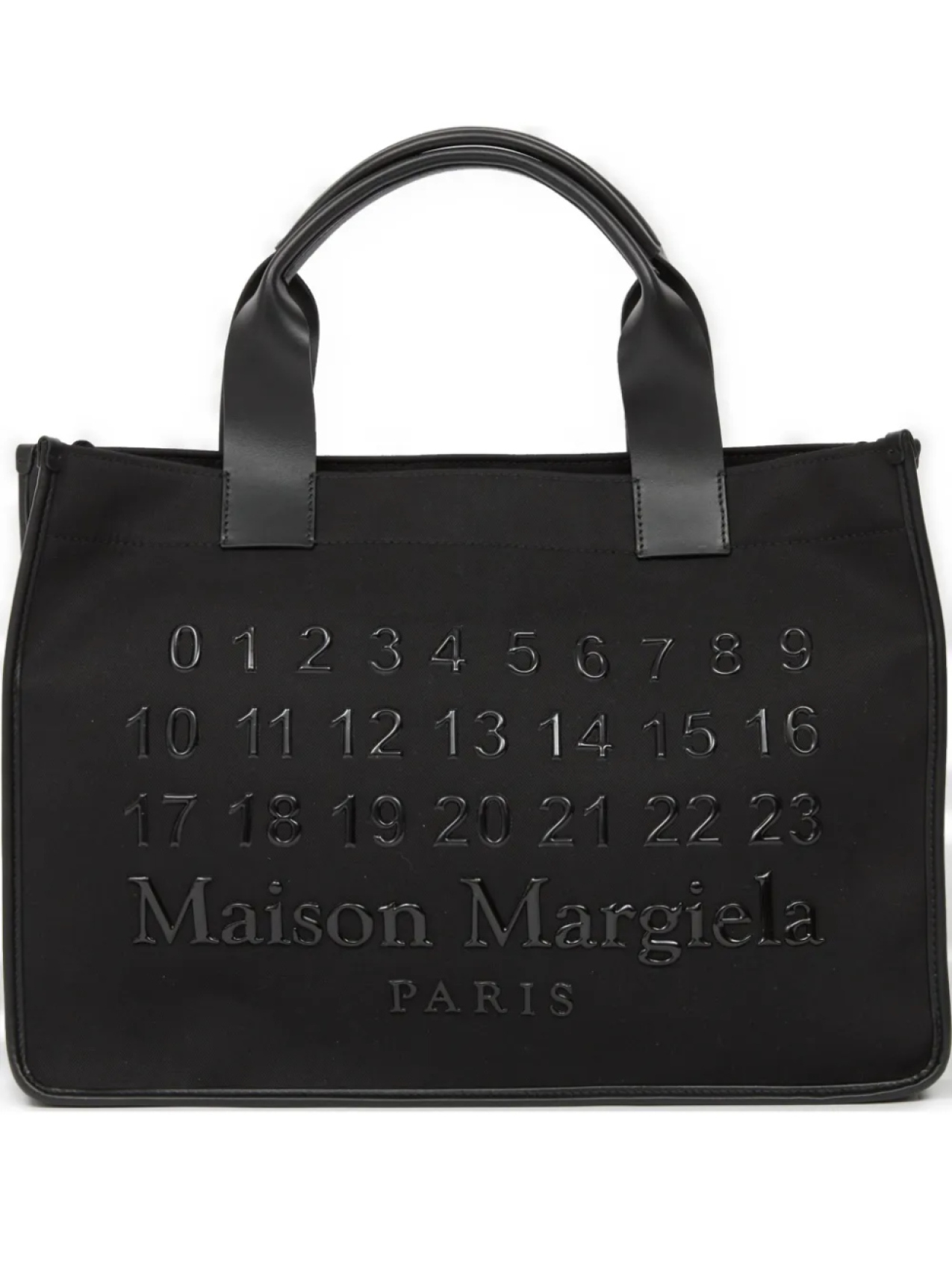 

Маленькая сумка-тоут Cabas Maison Margiela, черный