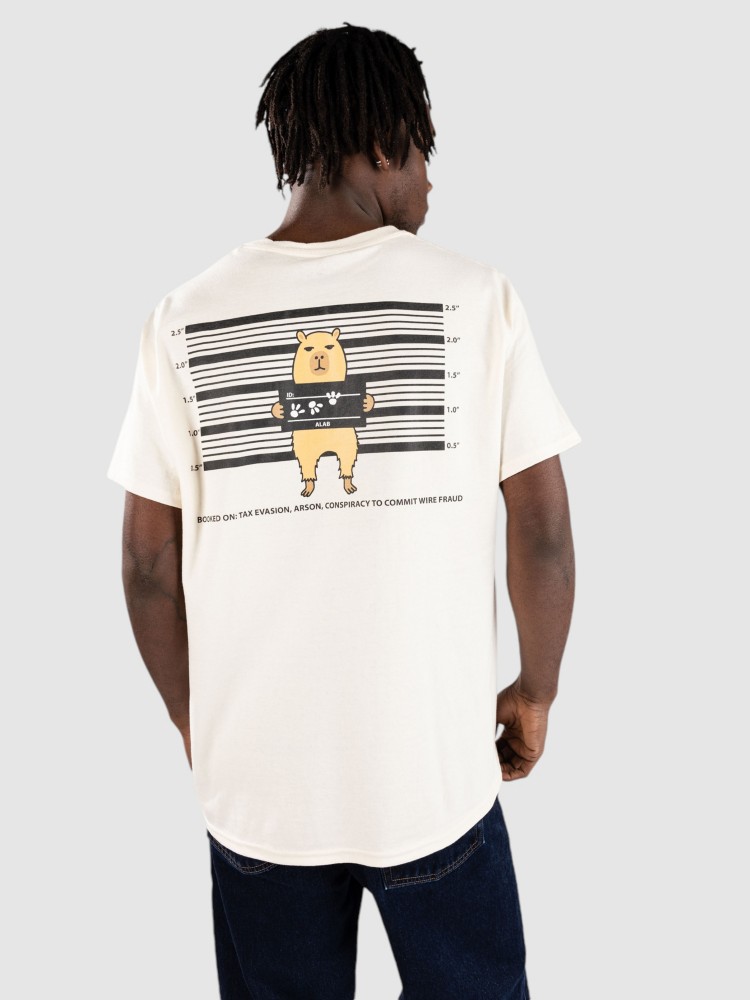 

Футболка A.LAB Booked T-Shirt, natural