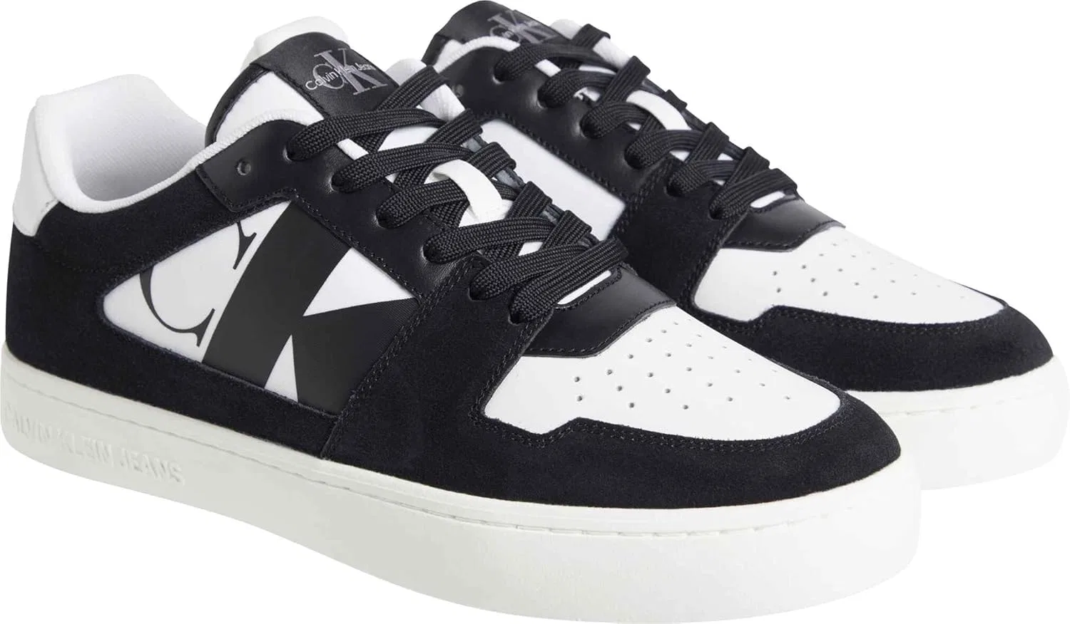 Кроссовки Calvin Klein Herren Cupsole Classic Heritage Schuhe, Black, Bright White — фото 2