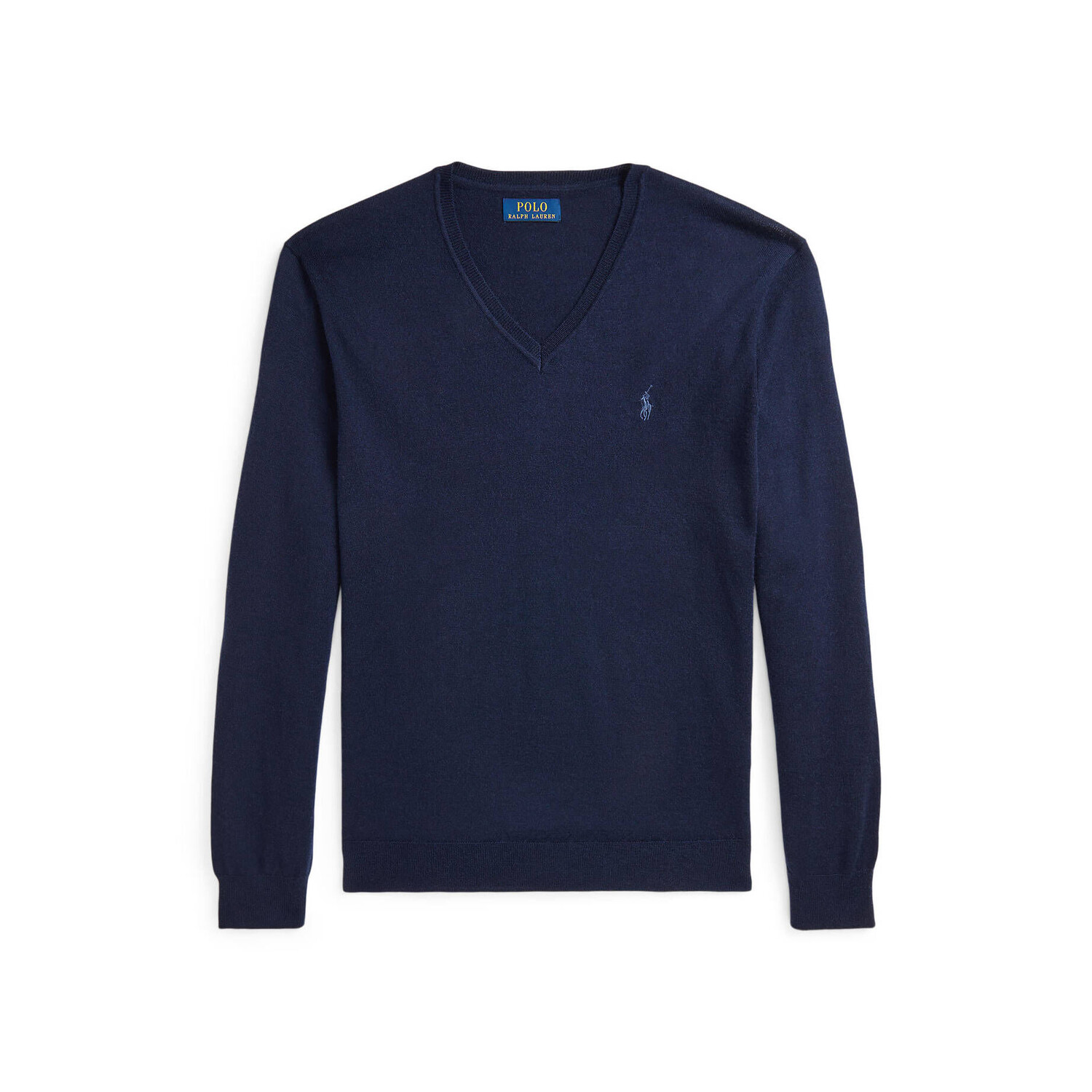 

Облегающий свитер Polo Ralph Lauren, синий