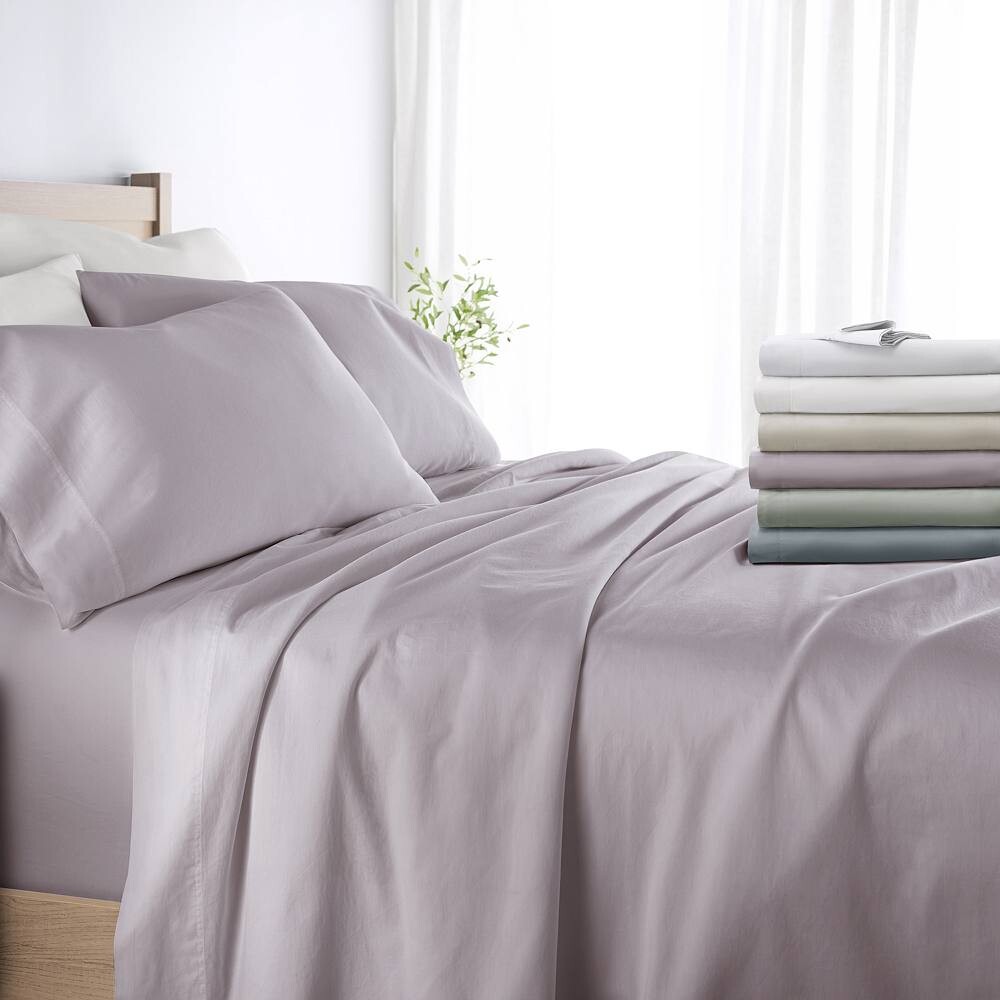 

Простыни из хлопка Urban Loft из 4 предметов плотностью 300 нитей, цвет Mauve