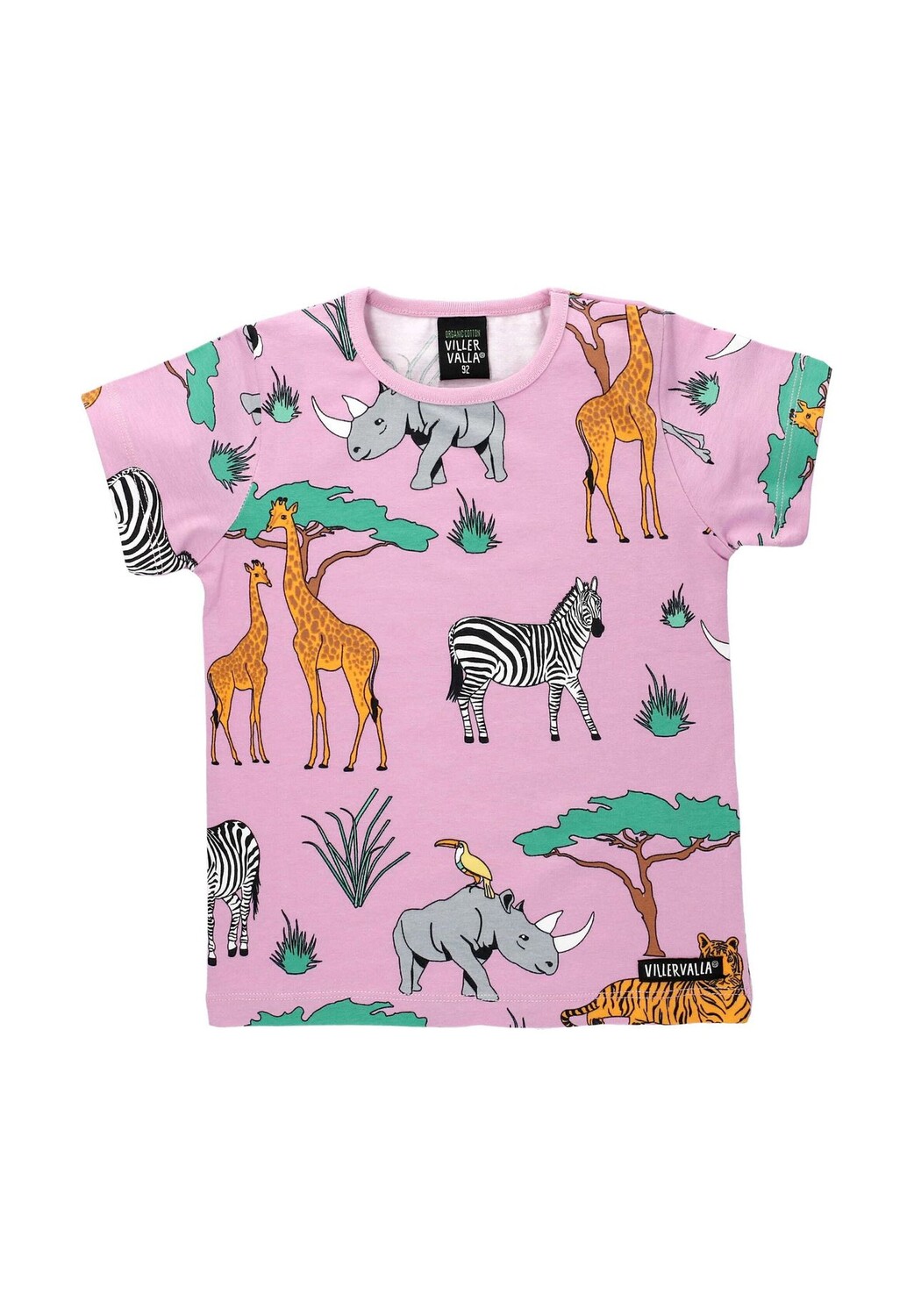 

Рубашка с коротким рукавом Safari Bloom VILLERVALLA, цвет Rosa Jahre