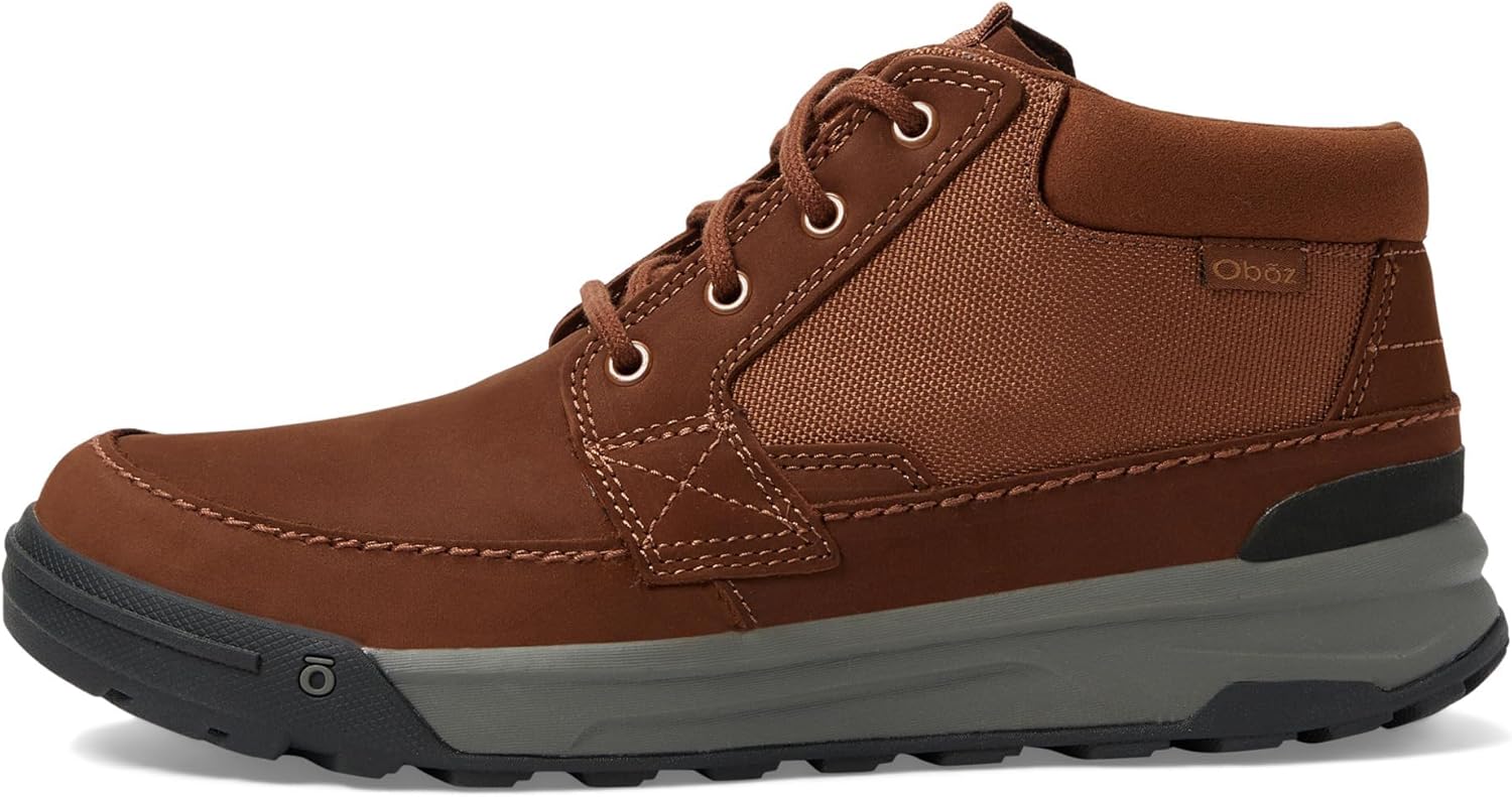 Мужские походные ботинки Oboz Burke Chukka, Grizzly — фото 4