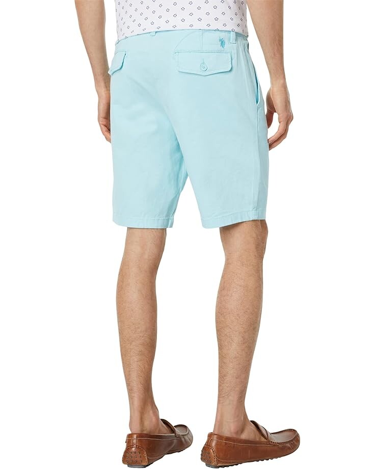 

Шорты U.S. POLO ASSN. Stretch Hartford Twill Shorts, цвет Pool Bar
