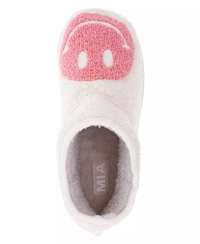 Женские уютные тапочки Chill Slip-On с мехом MIA, белый — фото 4