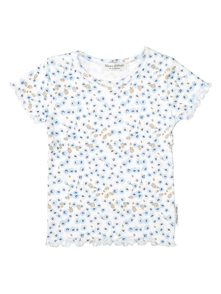 

Футболка RIB Marc O'Polo Junior, цвет weiß/hellblau