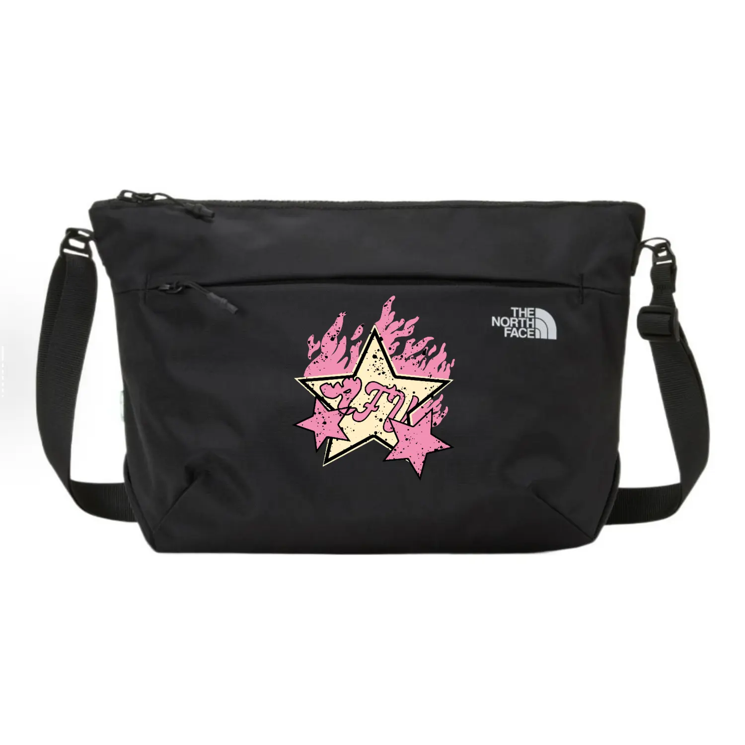 

THE NORTH FACE 5-литровая сумка через плечо поясная рюкзак нейлон унисекс, Flame Stars