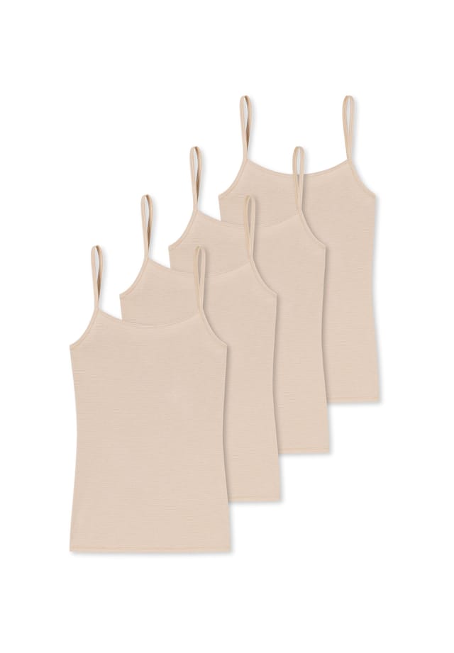 

Топ спагетти из модала Essentials Schiesser, желтый
