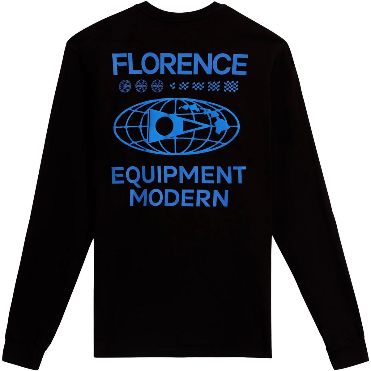 

Длинный рукав футболка Decal Florence Marine X, черный