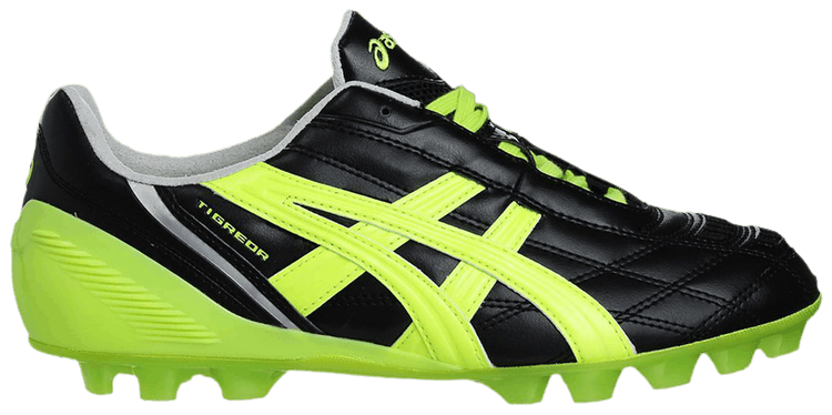 

Кроссовки ASICS Tigreor IT 'Black Neon Silver', черный