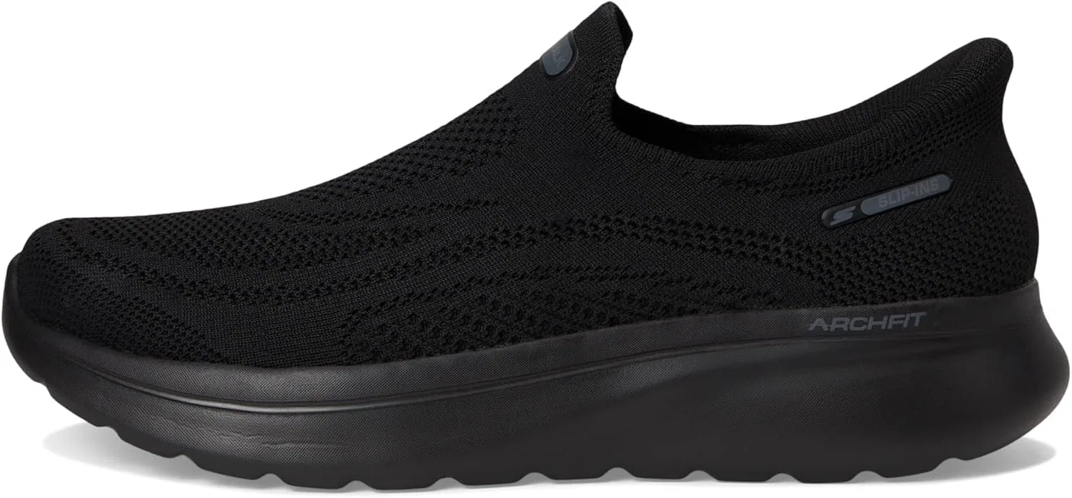 Мужские кроссовки Skechers Go Walk Arch Fit N-Joy Dale, Black — фото 4