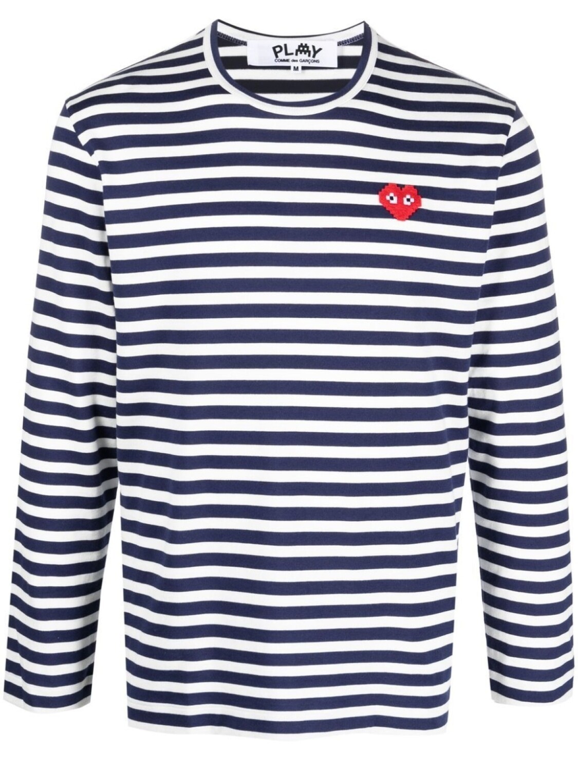

Comme Des Garçons Play футболка в полоску, синий