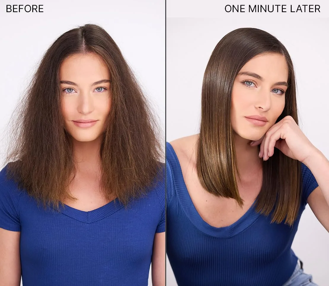 COLOR WOW One Minute Transformation - мгновенное устранение пушистости, питательный стайлинг-крем для гладкости и контроля, с маслом авокадо и омега-3 для увлажнения и восстановления 52,6 мл (4 шт.) — фото 2
