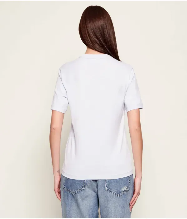 Футболка Lacoste Relaxed Fit, Небесно-голубая — фото 3