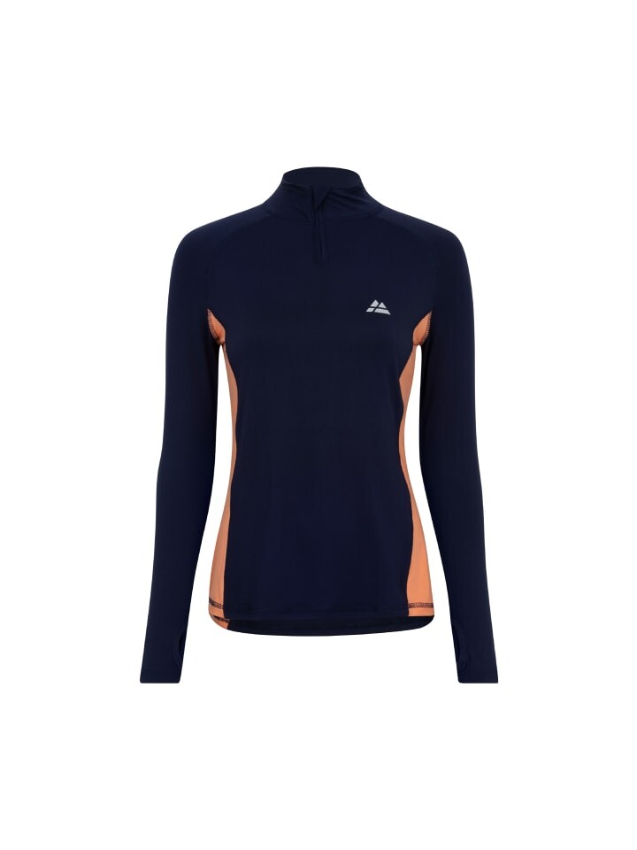 

Функциональный лонгслив DANISH ENDURANCE, цвет navy/peach