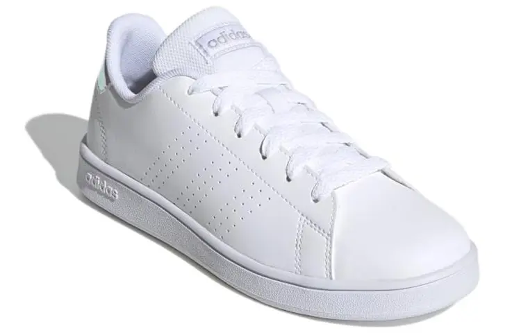 ADVANTAGE Kids Скейтбординг Кроссовки Детские Низкие Белые/зеленые Adidas Neo — фото 2