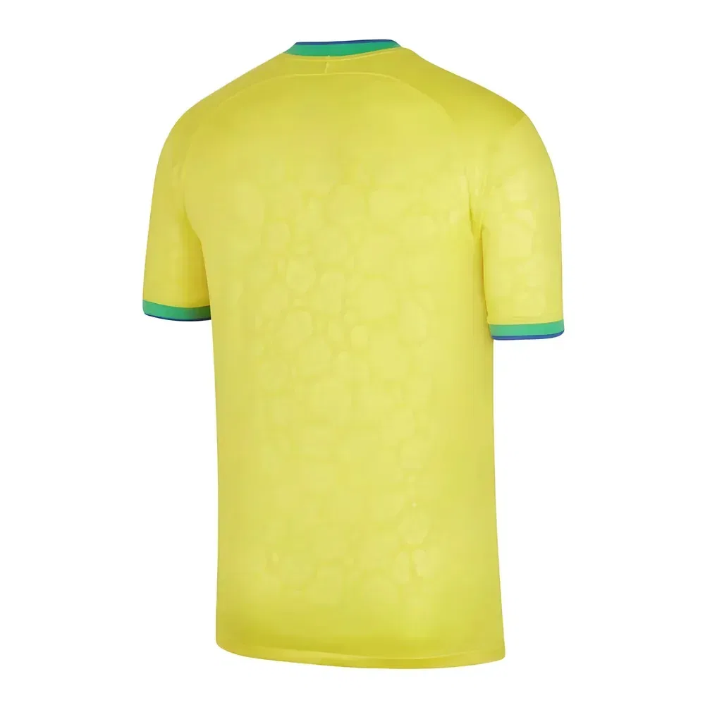 Детская футбольная форма Бразилии 2022-2023 Nike Brazil, желтый — фото 4