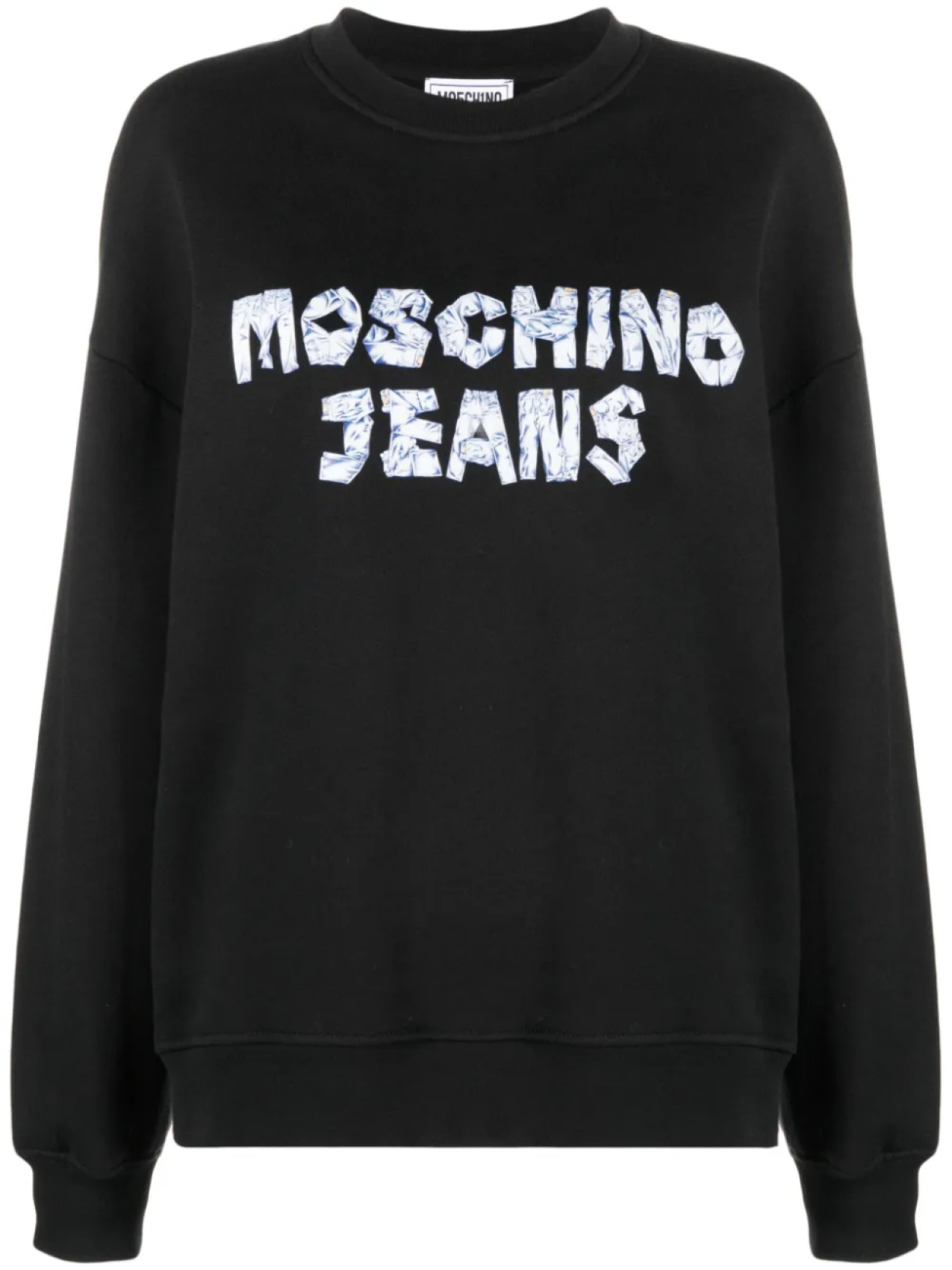 

Толстовка с логотипом MOSCHINO JEANS, черный