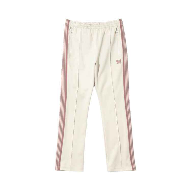 

Спортивные брюки Needles Poly Smooth Narrow Track Pants 'Ivory', белый