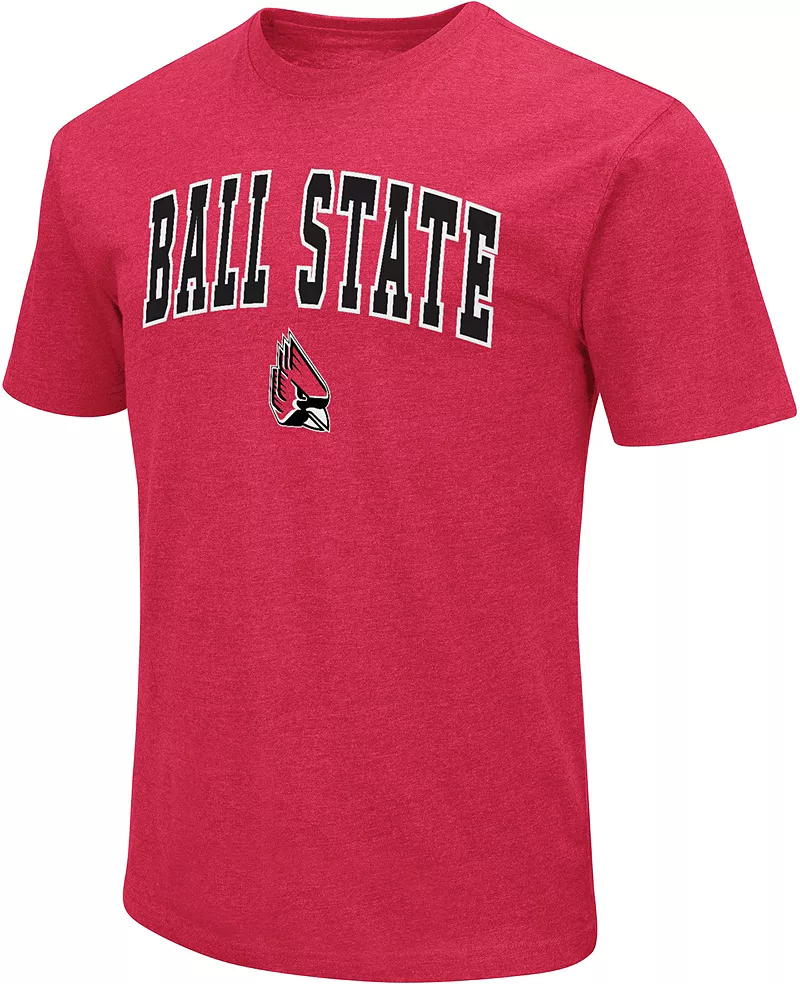 

Мужская красная футболка Colosseum Ball State Cardinals