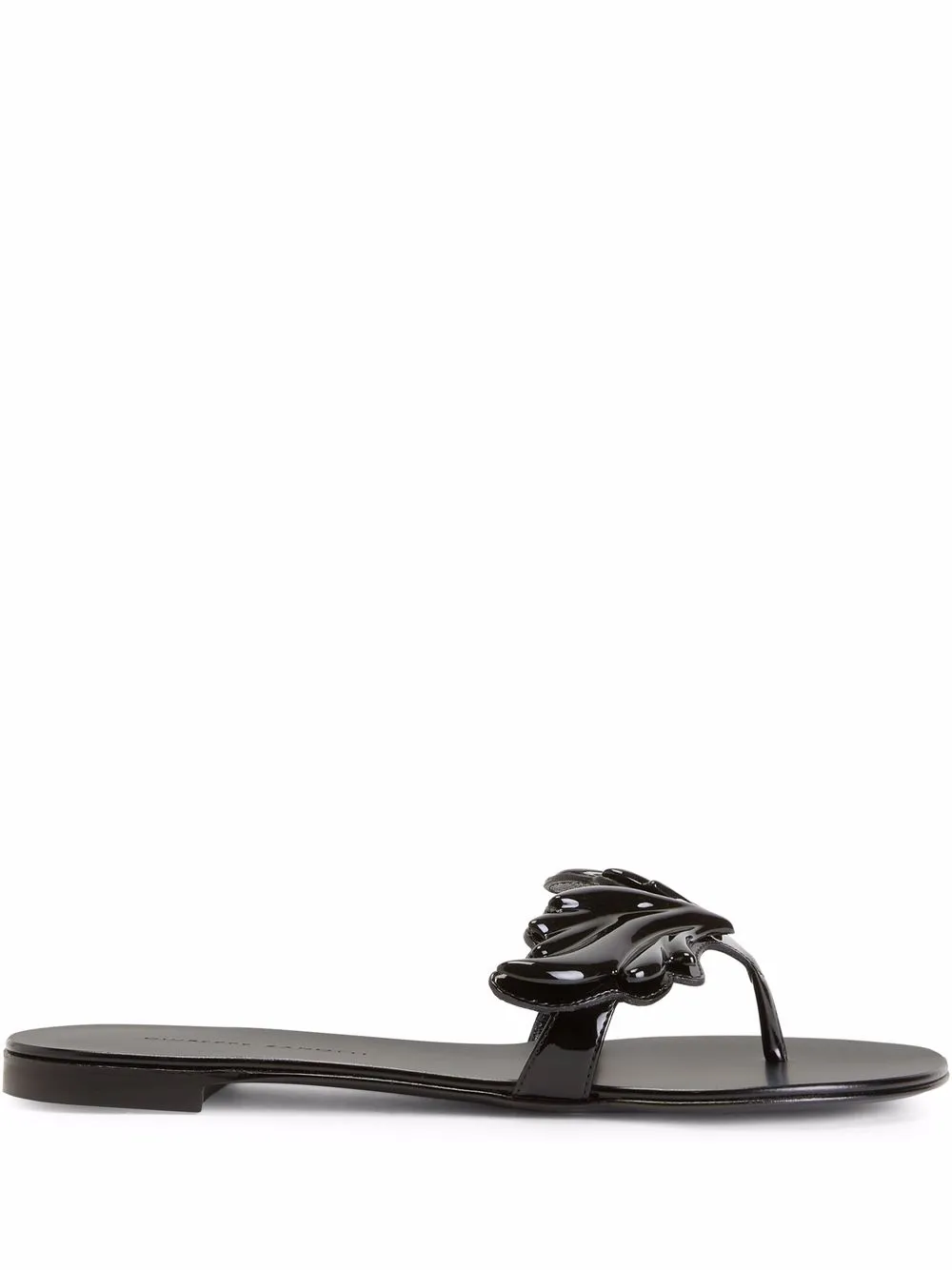 Лакированные босоножки Cruel Giuseppe Zanotti, черный
