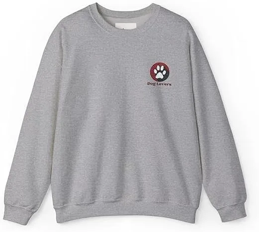 

Свитшот с принтом собачьих лап