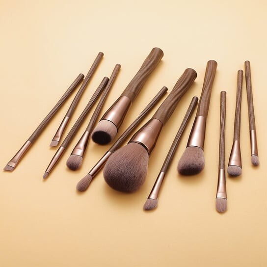 Набор кистей для макияжа Eigshow Ecopro Series, 12 шт., эко-кофе, Eigshow Beauty — фото 4
