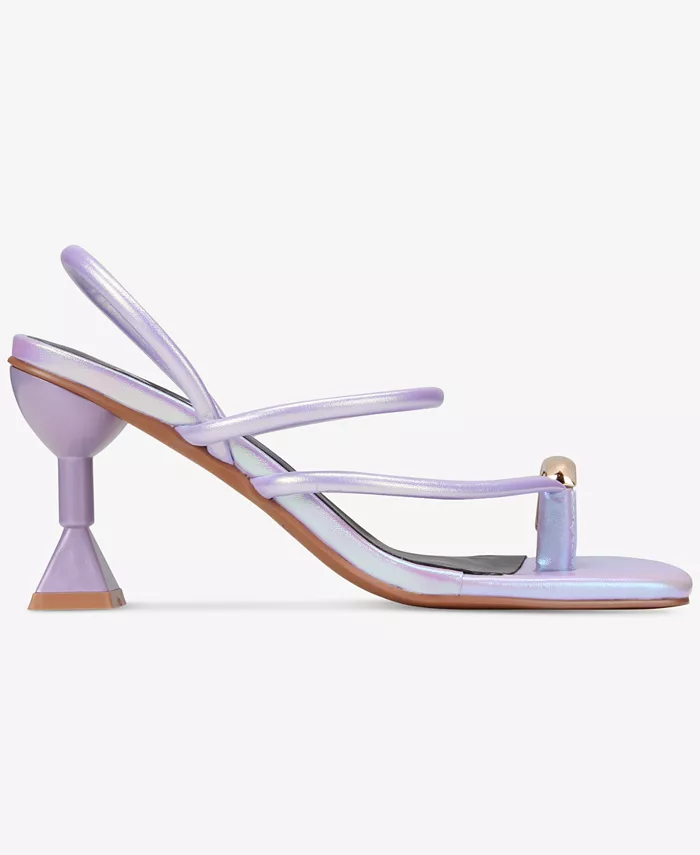 Женские босоножки Whitney Gold Toe с ремешками - доступны расширенные размеры SMASH Shoes, мультиколор — фото 2