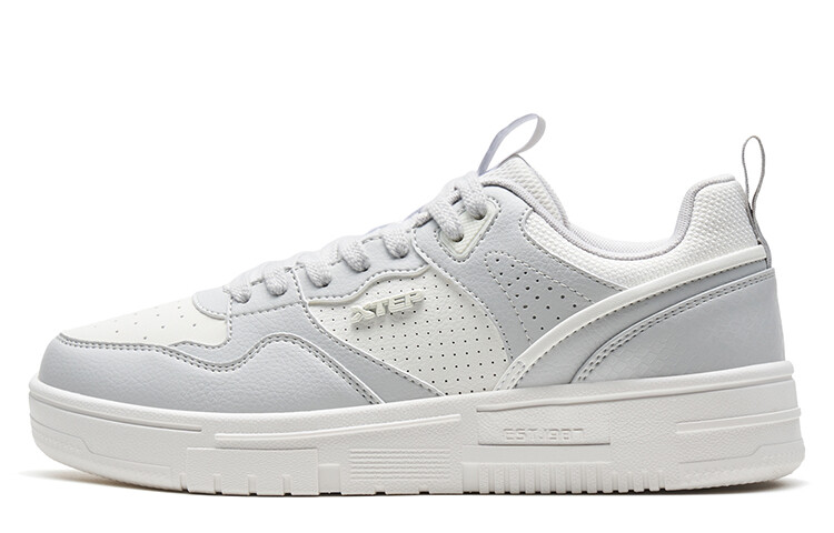 

Кроссовки XTEP Skateboarding Shoes Men Low-top Moon Lime / Sail White, белый