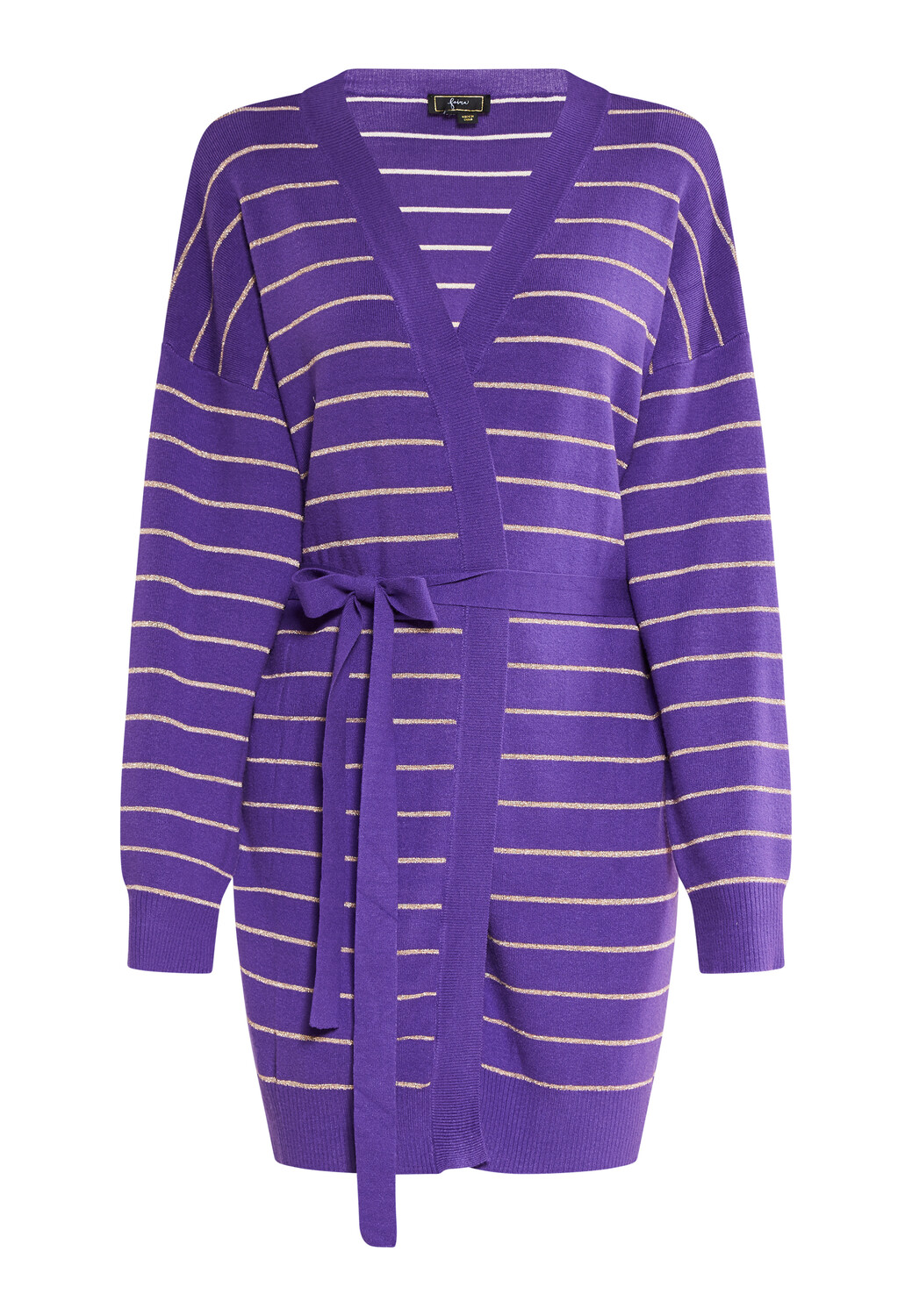 

Толстовка faina Cardigan, фиолетовый