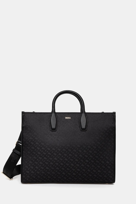 

Сумка-тоут BOSS sandy med jaq, черный