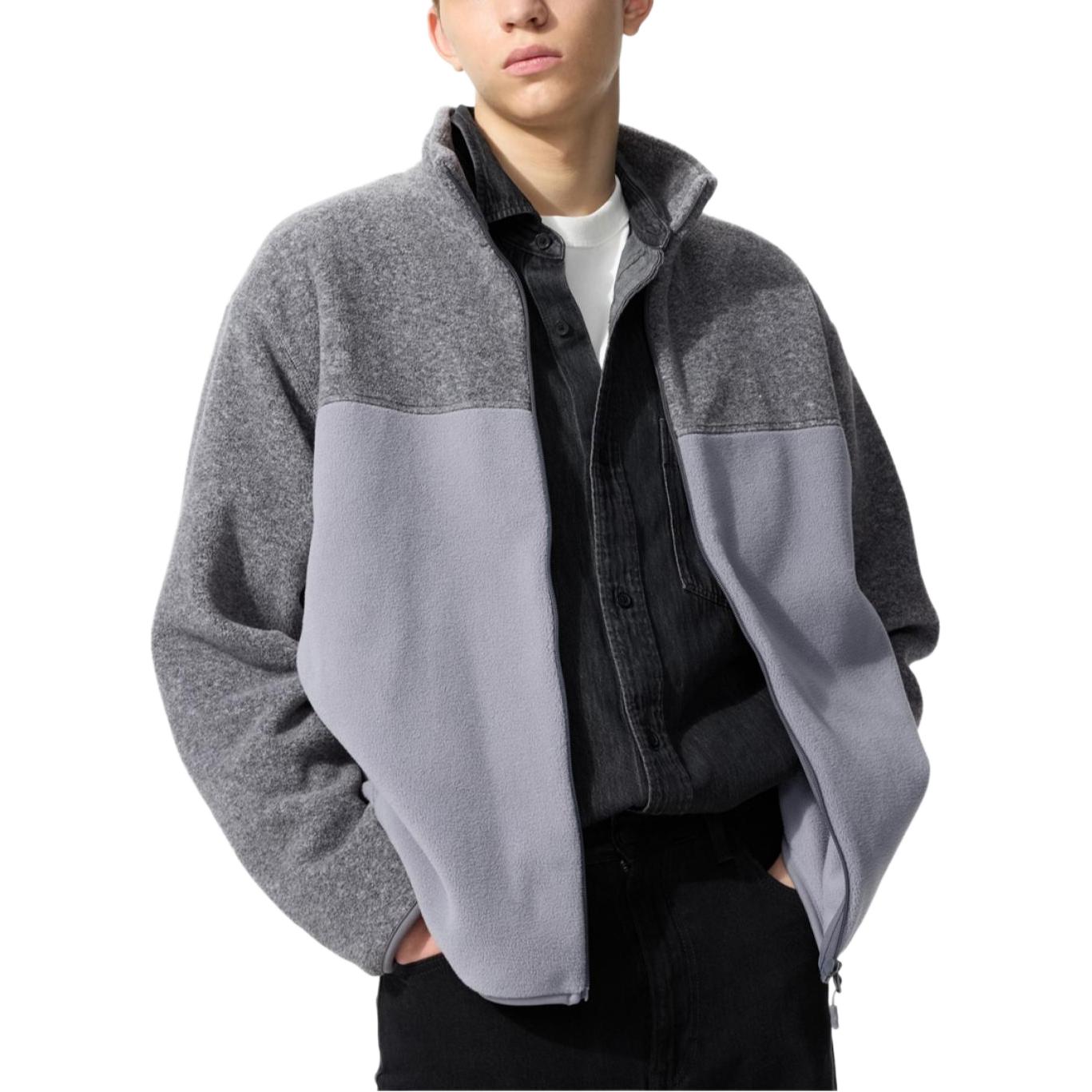 

UNIQLO Куртка унисекс небесно-серая, Sky Gray