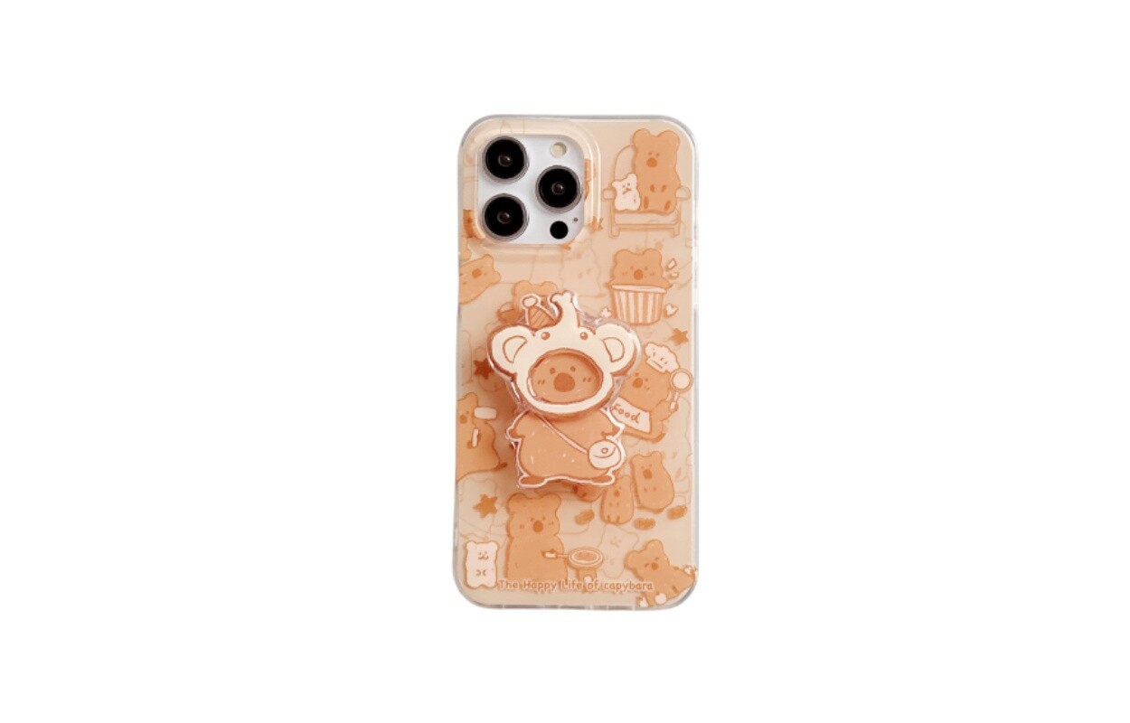 

Чехол для телефона Icona, Hood persimmon pepper bear without bracket