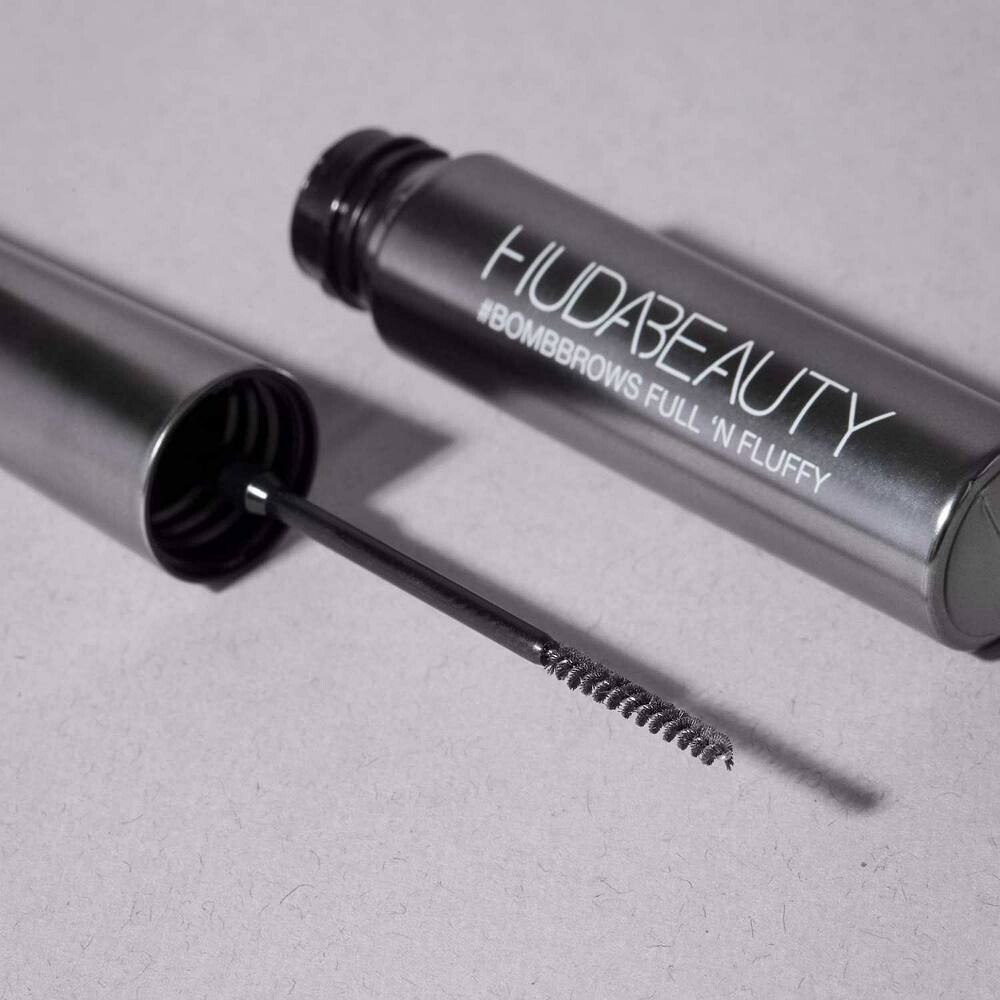 

HUDA BEAUTY #BombBrows Full n Fluffy Volumizing Fiber Gel, цвет Black Brown
