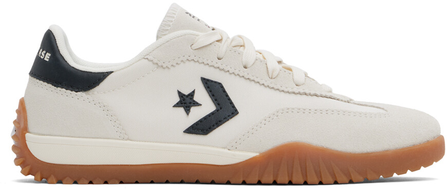 Низкие кроссовки Off-White Run Star Trainer Converse, Egret/Black/Honey
