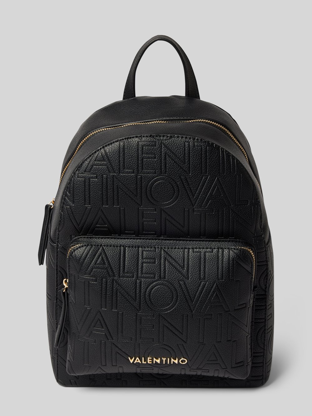 

Рюкзак с узором структуры этикетки, модель 'PANSY' VALENTINO BAGS, черный