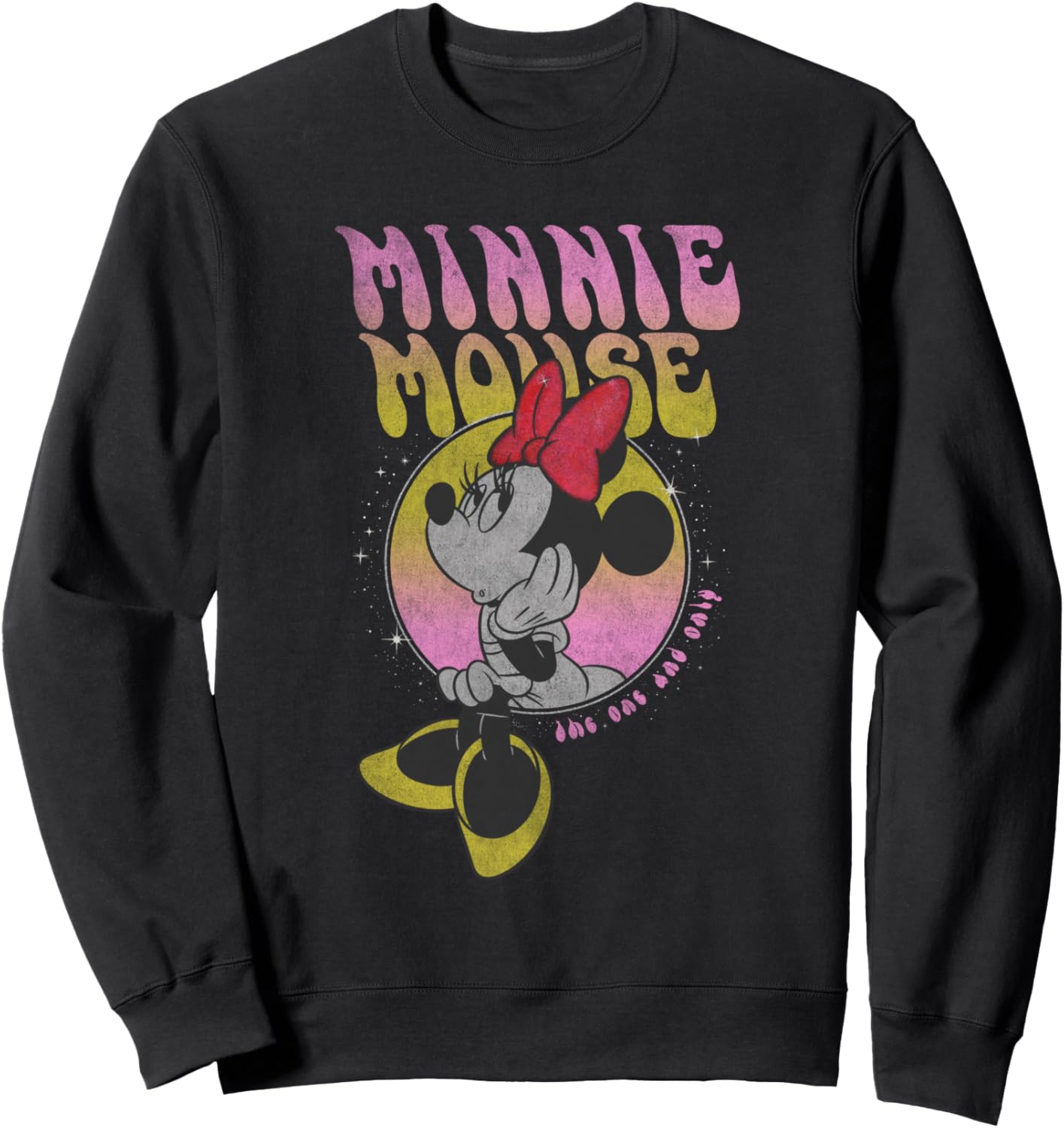 

Винтажная розовая толстовка Disney с градиентным рисунком Минни Маус Единственная и неповторимая, черная, Черный, Винтажная розовая толстовка Disney с градиентным рисунком Минни Маус Единственная и неповторимая, черная