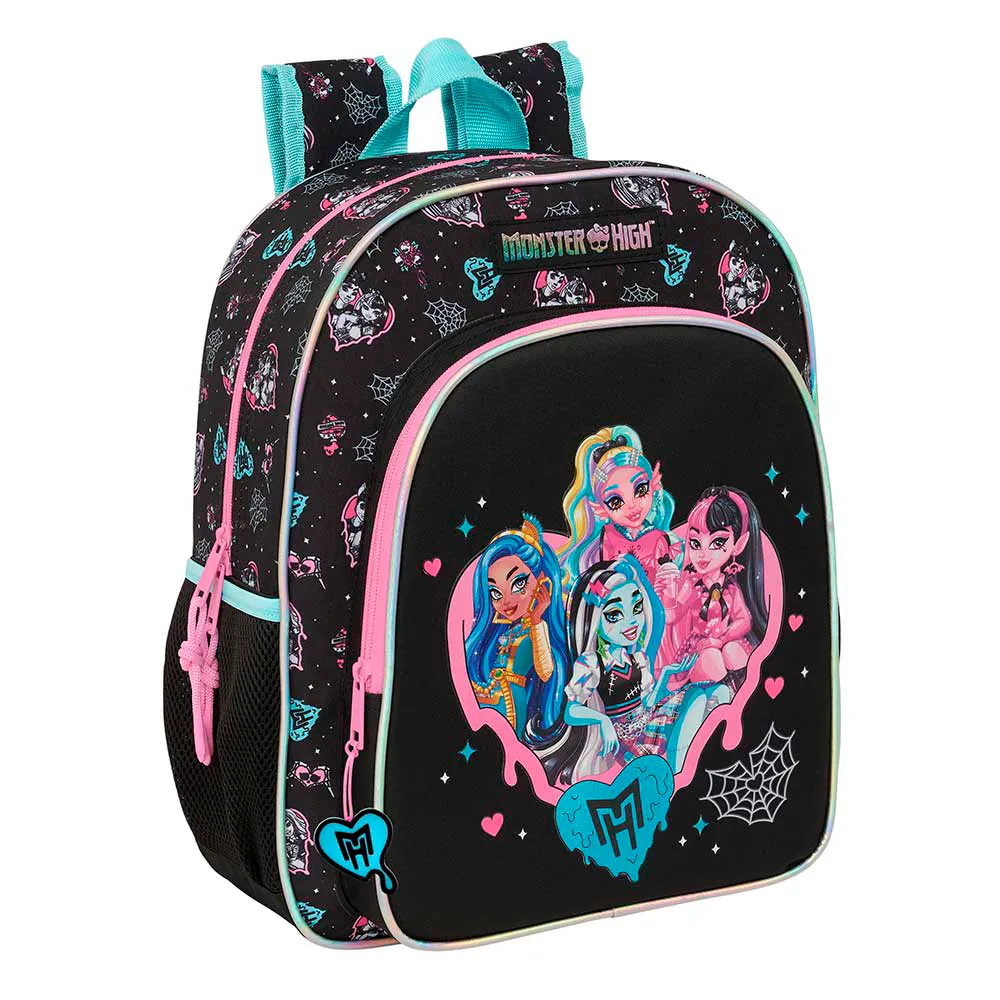 

Рюкзак Safta Monster High 15 л, 32x38x12 см, черный